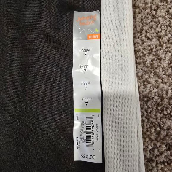 NEW NWT Bundle of 2 Boy's Jumping Beans Athletic Jogger Pants | Size 7 - Picture 5 of 10